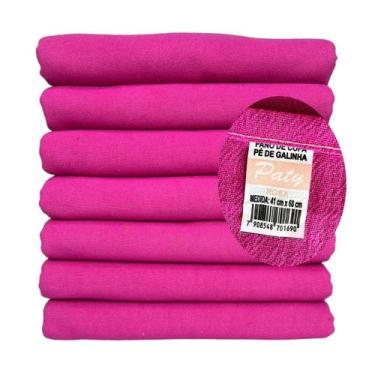 Imagem de Kit 5 Pano De Prato Pé De Galinha 5 Cores - 100% Algodão - Pratico, Pi