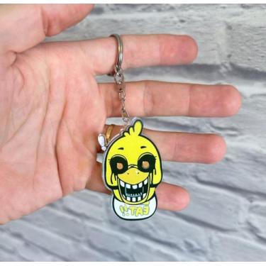 Imagem de Chaveiro FNAF - Dupla Face - Acrihome Acrílicos, Chica