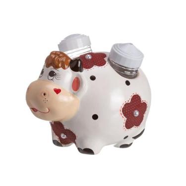 Imagem de Vaca Porta Saleiro E Paliteiro Decorativo Cerâmica - Maryland Decor, B