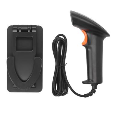 Imagem de Leitor de Código de Barras Impresso Digital, Scanner de Código de Barras Expresso Com Suporte 1D 2D Portátil USB Com Fio Leitor de Código de Barras Plug Play para Warehouse