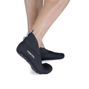 Imagem de Meia Sapatilha Kestal para Beach Tennis Preta-32/34