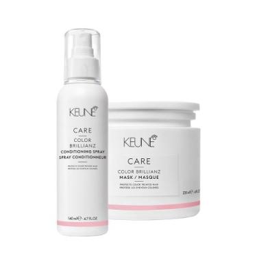 Imagem de Kit Keune Color Brillianz -  Máscara e Leave-in (2 produtos)