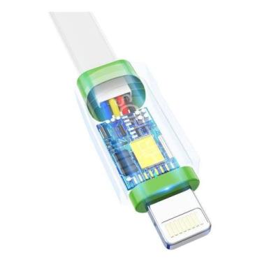 Imagem de Cabo Lightning Turbo 3.1A Detalhes Coloridos 1,2 metros HS-125 Hrebos