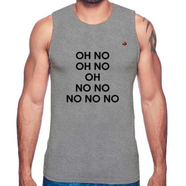 Imagem de Regata OH NO! - Foca na Moda, Cinza, G