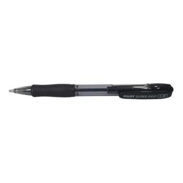 Imagem de Caneta Super Grip Pilot 1.6 mm Esferográfica Ponta Grossa, Preto