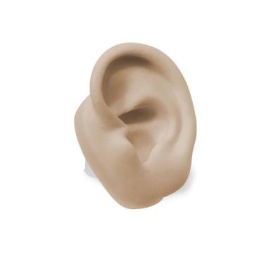 Imagem de Expositor De Jóias Orelha De Silicone - Cor Nude - Base Oval - J&F, Es