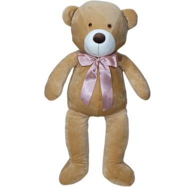 Imagem de Urso ballu cor doce de leite 60 cm decoração quarto bebê - XÚ BABY, La