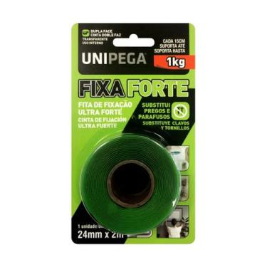 Imagem de Fita Dupla Face 24mm X 2m Fixa Forte Unipega - 0006