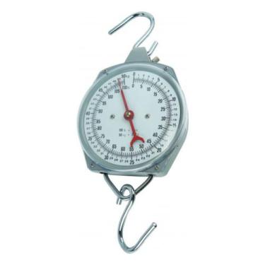 Imagem de Dinamômetro Circular Faixa 0 A 50Kgf Indicação Analógica Tipo Relógio 