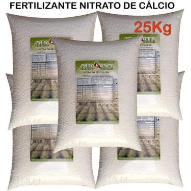 Imagem de Fertilizante Nitrato De Calcio 25Kg Ferti Adubo Hidroponia - AGROADUBO