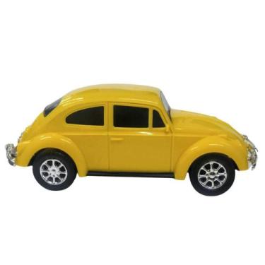 Imagem de Fusca Carrinho Sedan Brinquedo Presente Menino Menina Coleção Clássico