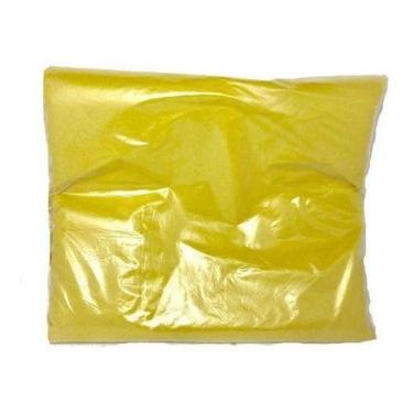 Imagem de Saco De Lixo 60 Litros Colorido Amarelo Comum Com 100 Unid. - HIGIPACK