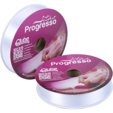 Imagem de Fita de Cetim 22MM 50M Branco 201 - Fitas Progresso