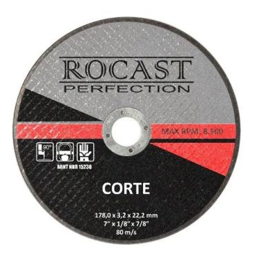 Imagem de DISCO DE CORTE METAL 9 228x3,2 mm ROCAST