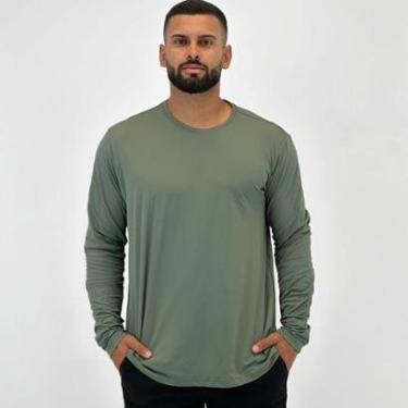 Imagem de Camiseta Lupo Manga Longa Proteção UV 50+ Masculina-Masculino