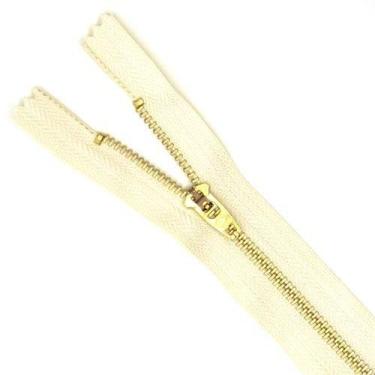 Imagem de Zíper de Metal Nº3 - 6 cm - CÍRCULO, 801 OFF WHITE