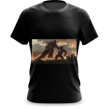 Imagem de Camiseta Camisa King Kong VS Godzilla 11 - Fabriqueta, XG