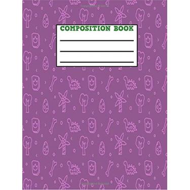 Imagem de Composition Book: Dinosaur Composition Notebook 7.44" x 9.69" College Ruled 200 Pages
