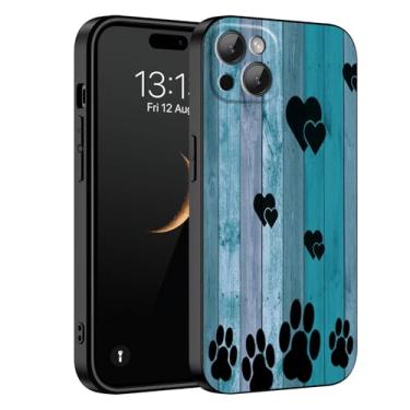 Imagem de HQUSZPT Capa compatível com iPhone 16 Pro, projetada para capa protetora 16 Pro, atualização do sistema completo de câmera, capa protetora fina à prova de choque, pata de cachorro