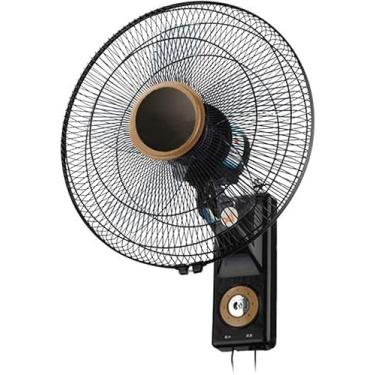 Imagem de Ventilador de parede, 16 polegadas, 3 velocidades, silencioso, ângulo ajustável, ventilador montado na parede, ideal para casa e escritório 60W