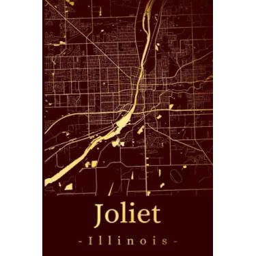Imagem de Joliet Illinois: Your city, your region, your home! | Composition Notebook 6x9 plaid 120 pages