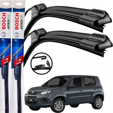 Imagem de Palheta Limpador Parabrisa Bosch Aerofit Par de Palheta Limpadora Dianteiro Original Fiat Uno 2009 á→2019