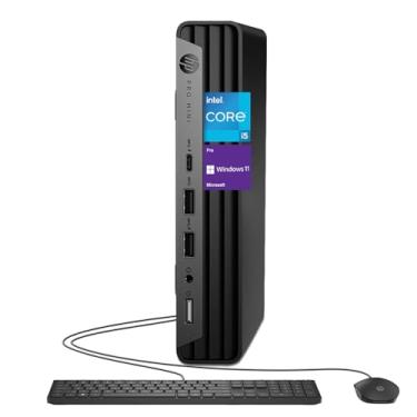 Imagem de HP ProDesk 400 G9 Mini Business Desktop, Intel 14-Core i5-13500T de 13ª geração (Beat i7-12700), 16GB RAM, SSD PCIe de 512GB, Wi-Fi 6, HDMI, DP, suporta 3 monitores 4K, teclado e mouse com fio,