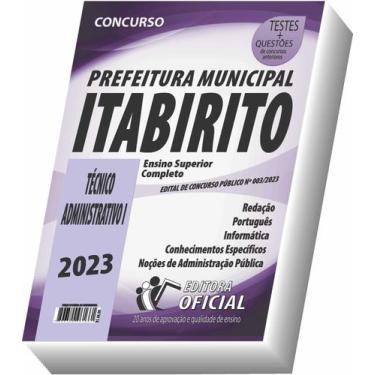 Imagem de Apostila Prefeitura de Itabirito - MG - Técnico Administrativo I - CUR