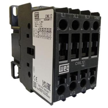 Imagem de Contator Weg 12A 24V Cwl12-10-30D02