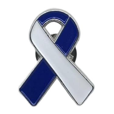 Imagem de 1 Lou Gehrig's Disease Awareness - Feito para durar com pino de fita esmaltada com fecho de metal - mostre seu apoio ao Lou Gehrig's