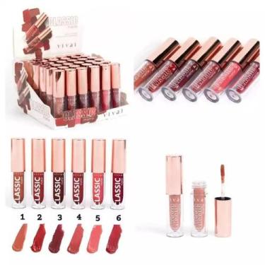 Imagem de Batom Líquido Efeito Matte Classic Vivai / Batom Líquido Gloss Matte /
