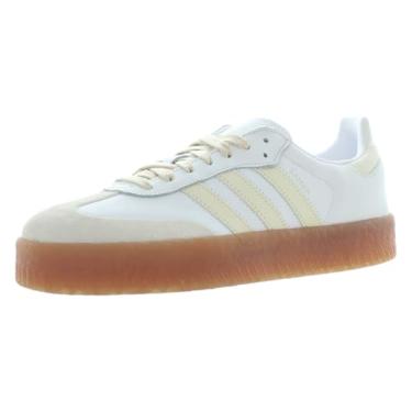 Imagem de Adidas Tênis feminino Sambae (branco creme, 6), Creme branco, 35