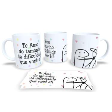 Imagem de Caneca de Porcelana Personalizada Flork Frases Engraçadas, Divertidas 