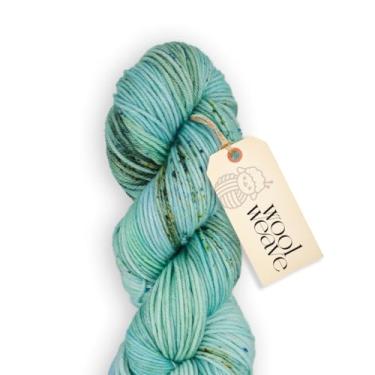 Imagem de Woolweave Fio penteado – 100% fio de lã merino extrafina para tricô e crochê – tingido à mão, ultramacio e quente – novelo de 100 g, 180 metros – lavável na máquina