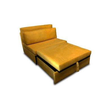 Imagem de Poltrona Cama Meca_MAsb que se Transforma em Sofá Cama Solteiro com 94
