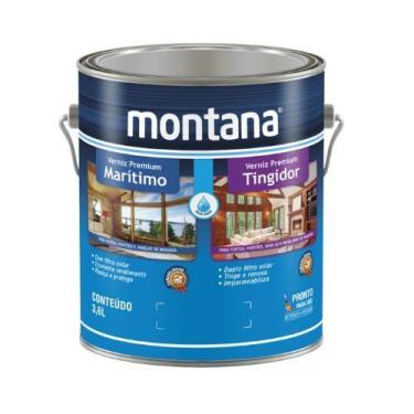 Imagem de Verniz Premium tingidor Imbuia Base Água Montana Profissional Externo 