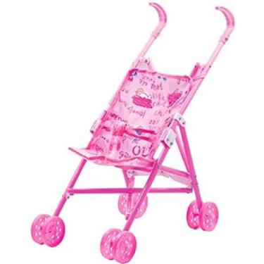 Imagem de Médio Uni Baby Carrinho Dobrável De Boneca Sortido - Polib - Polibrinq