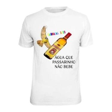 Imagem de Camiseta Feminina Carnaval Uma caipirinha por favor Várias Estampas Me