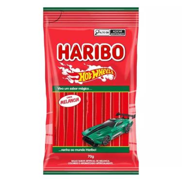 Imagem de Bala Sticks Melancia Hot Wheels 70g Haribo