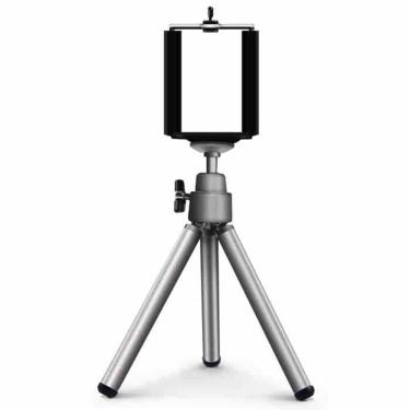 Imagem de Mini Tripé Tripod Metal Alumínio Reforçado Universal Camera Mini Retro Projetor Tm019