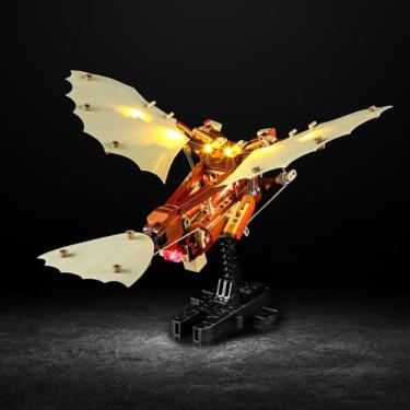 Imagem de Vaodest LED Light for Lego 10363 Leonardo da Vinci's Flying Machine Set,Design and Configuration Compatible with Model 10363(LED Light Only, Not Building Block Kit)