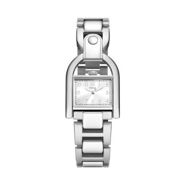 Imagem de Fossil Relógio feminino Harwell Quartz Aço Inoxidável Três Ponteiros, Cor: Prata (Modelo: ES5326), Prata, One Size, Harwell