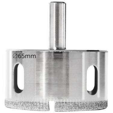 Imagem de Serra Copo Diamantada Refrigerada 65Mm Porcelanato Vidro - Fertak