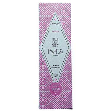 Imagem de Incenso Natural Artesanal Terapêutico de Rosa (Caixa com 4 Varetas)