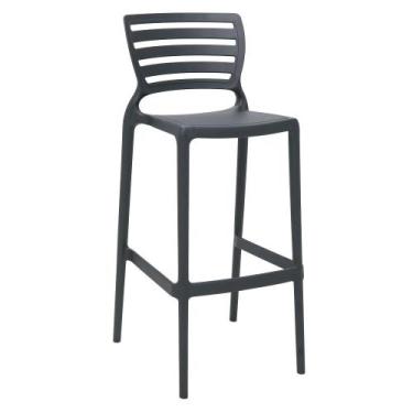 Imagem de Cadeira Tramontina Sofia Alta Bar em Polipropileno e Fibra de Vidro Gr