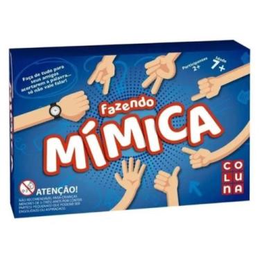 Imagem de Brinquedo Jogo Fazendo Mímica Coluna - Diversão em Grupo - Gala