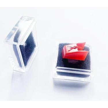 Imagem de Agulha Stylus de substituição de cartucho compatível com T4P Kenwood N68 CEC CN108 serve para acessórios de toca-discos de gramofone Sanyo ST66D ST67D, ST85J LP