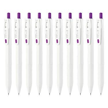 Imagem de ZEBRA B-JJS29-R1-VI Caneta esferográfica de gel Sarasa R 0,4 mm, violeta, 10 peças, roxa