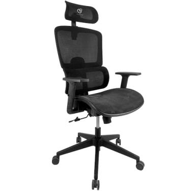 Imagem de Cadeira escritório Keytime ErgoFlex 3D mesh Preto KYT00041