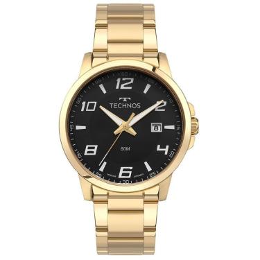 Imagem de Relógio Technos Masculino Racer Dourado - 2315lau/1p